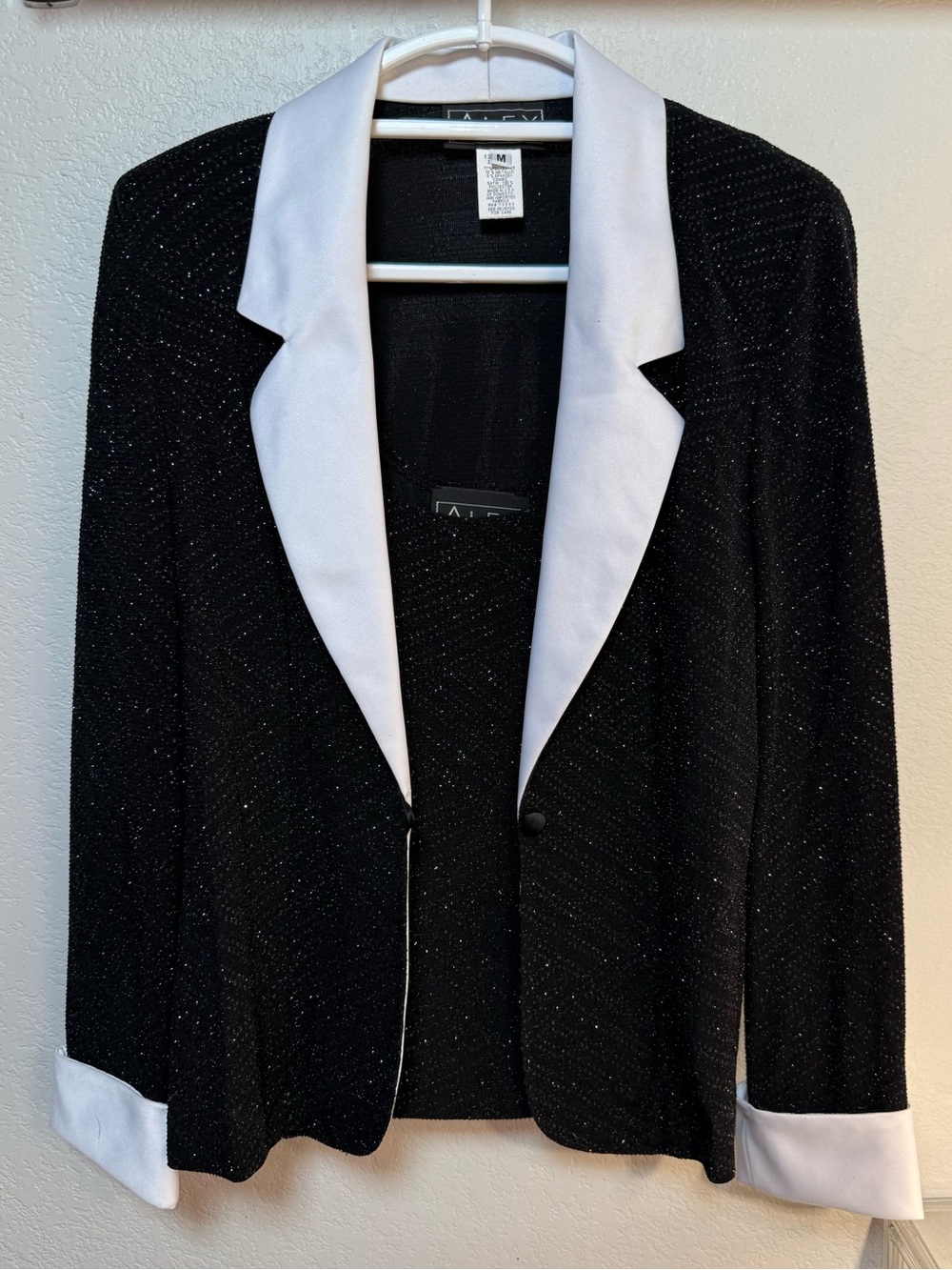 Alex Evenings Two-Piece Blazer + Tank Set